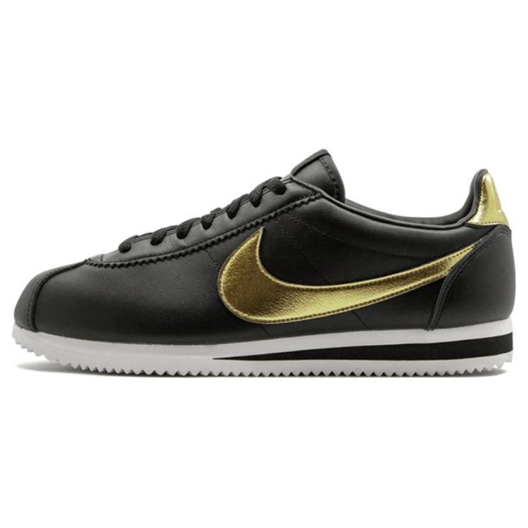 gold nike cortez