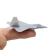 5PCS F-22 Stealth Fighter DIY Model Kit, 1/2000-1/350 Scale, Photosensitive Resin Model, Fighter, Military Collection (1/700 (27mm))