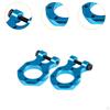 2 Pieces Aluminum Alloy Tow Hook for 1/10 Scale Crawler Truck RC Accessory