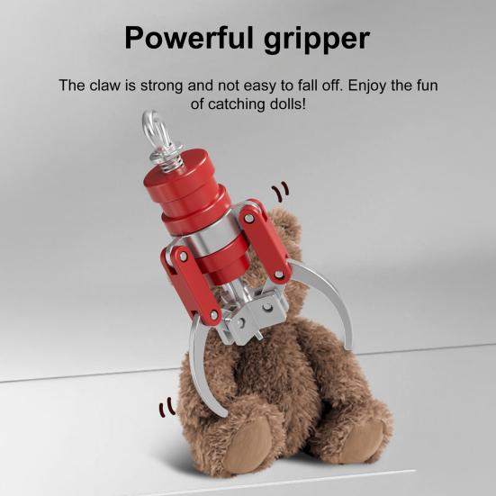 Мини-брелок-машинка с когтями, функциональная механическая игрушка-когти с выдвижной рукой, механическая стильная подвеска-рюкзак для геймеров, косплей