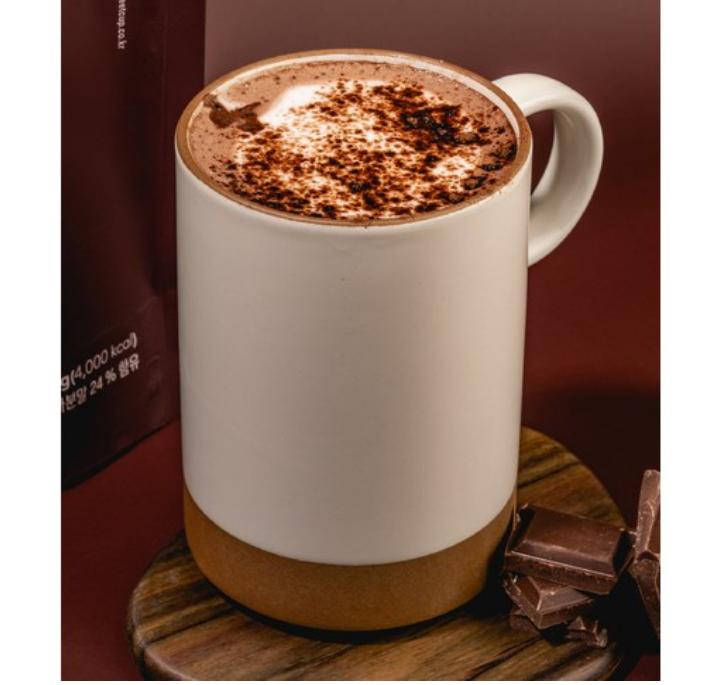 Насыщенный шоколадный латте порошок для напитков в стиле кафе