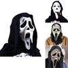Крик Призрак Латексная Маска Ужас Костюм Аксессуар Для Хэллоуин Вечеринок