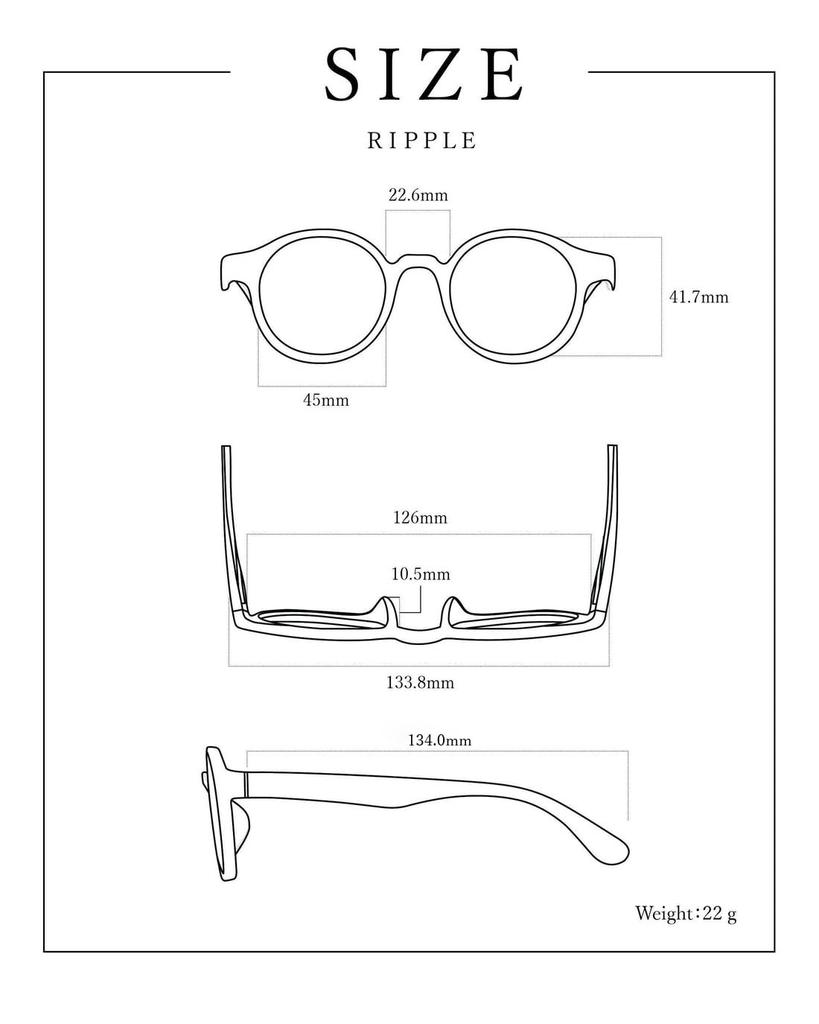 RIPPLE GRIP Сделано в Sabae UV Boston Функциональные поляризованные цветные БЕСПЛАТНО GRY7 123500022GRY7FREE [jugaad14] [Jugaad Fourteen] Япония, Сделано, Защита,