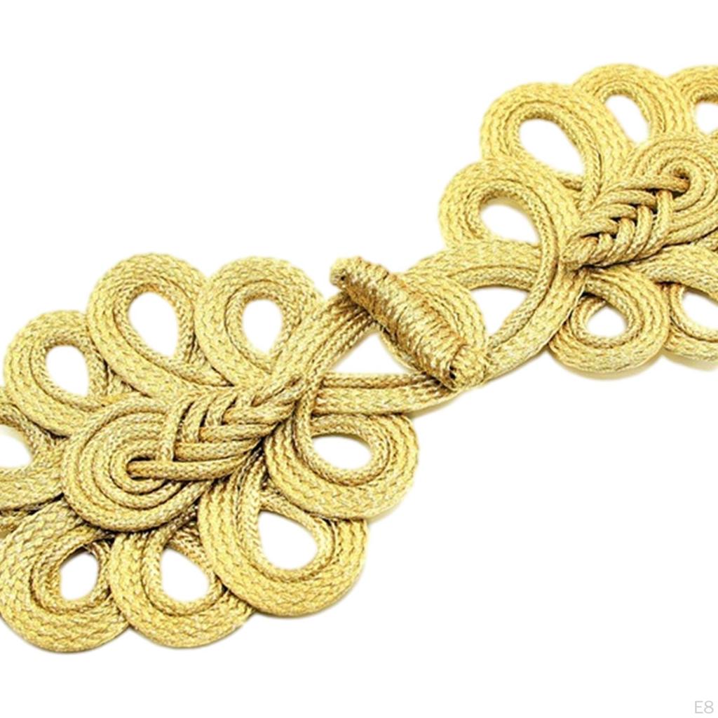 1 пара китайских узлов, пуговицы-лягушки, застежки, швейные застежки для свитера, плаща, пальто, шарфа, кардигана