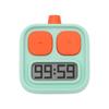 Robot Digital Timer Magic Box Rotating Kitchen Countdown Students Children Study Timer Management Kitchen Reminder Timer Clock
