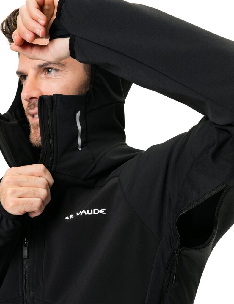 VAUDE Мужская куртка Larice V черного цвета