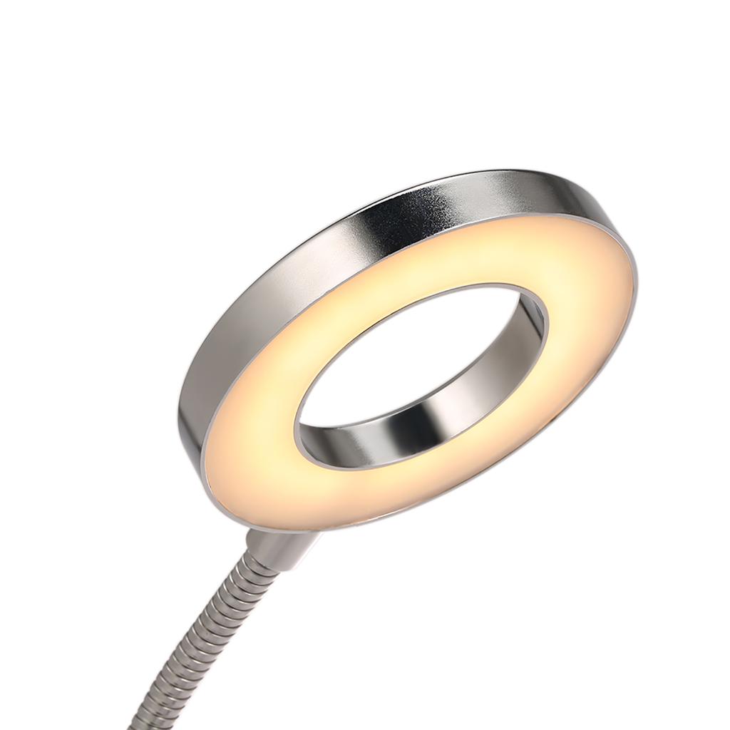 Desk Lamp Eye Protection Clamp Clip Light Table Lamp Bendable USB Powered Flexible Desk Lamp for