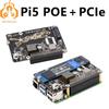 Raspberry Pi 5 PoE Adapter with PCIe To M.2 NVMe 2280 SSD Expansion Board