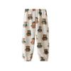 Children's Thickened Flannel Sleep & Lounge Pants - Double-Sided Fleece, Cuffed, Warm Winter Wear
