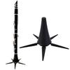 Foldable Clarinet Stand Holder Non-Slip Clarinet Bracket Portable Clarinet Support  For Oboe