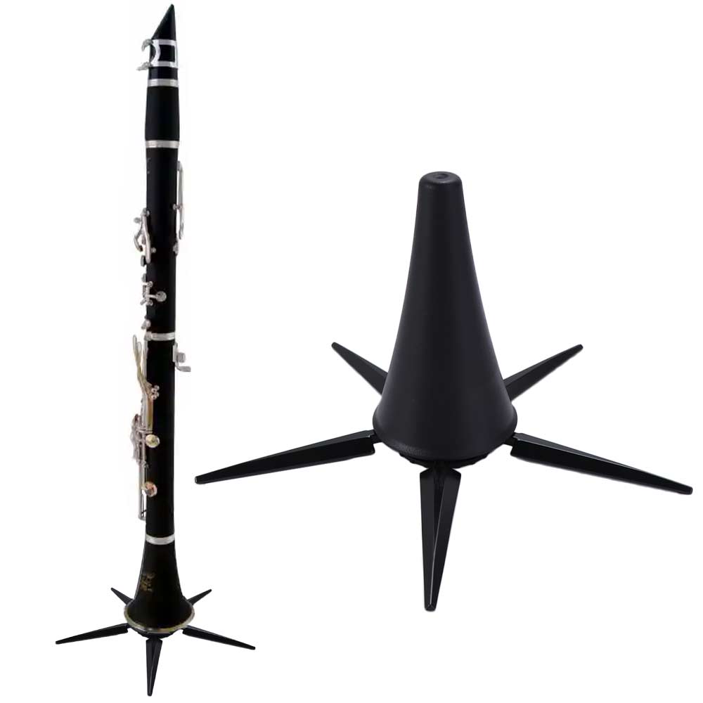 Foldable Clarinet Stand Holder Non-Slip Clarinet Bracket Portable Clarinet Support For Oboe
