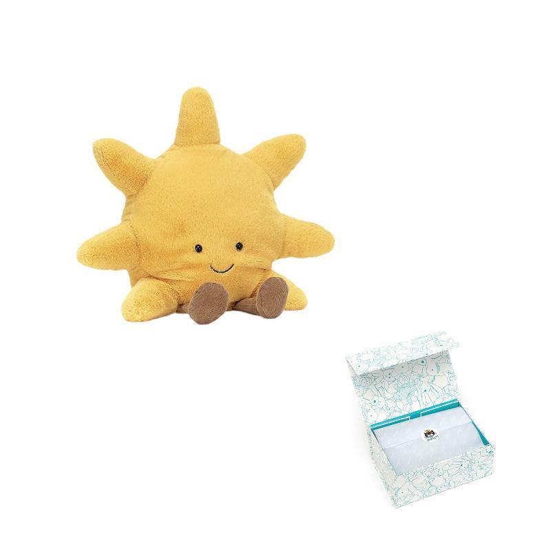 JELLYCAT Серия Забавных Предметов jellycat Персонаж Забавное Солнышко Милая Кукла Плюшевая Кукла Высотой 29 см