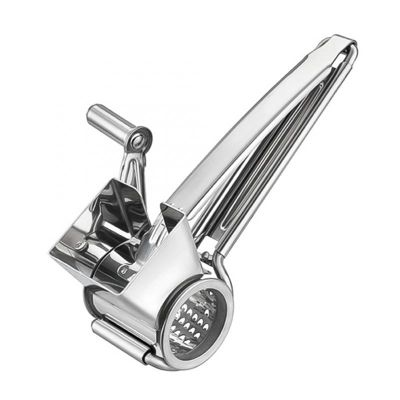 Stainless Steel Cheese Curler Crusher It Silver