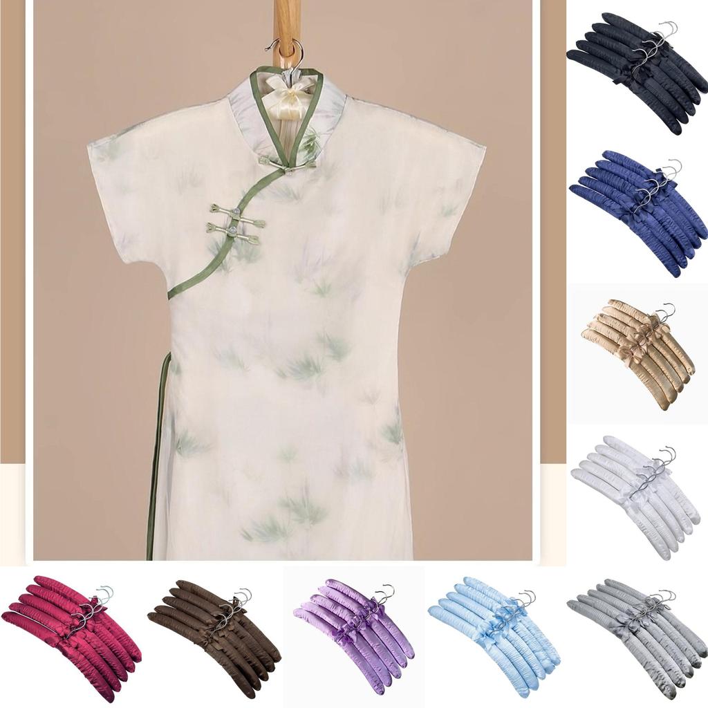 Атласная большая мягкая вешалка Вешалки из шелка Организация гардероба Гостиничные принадлежности Комната