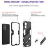 Противоударный чехол для Redmi 12C 12 Note 11 11S 12S 11E 11T Pro Plus Turbo Armor Back Coque для Xiaomi POCO F5 X5 Pro Phone Cover