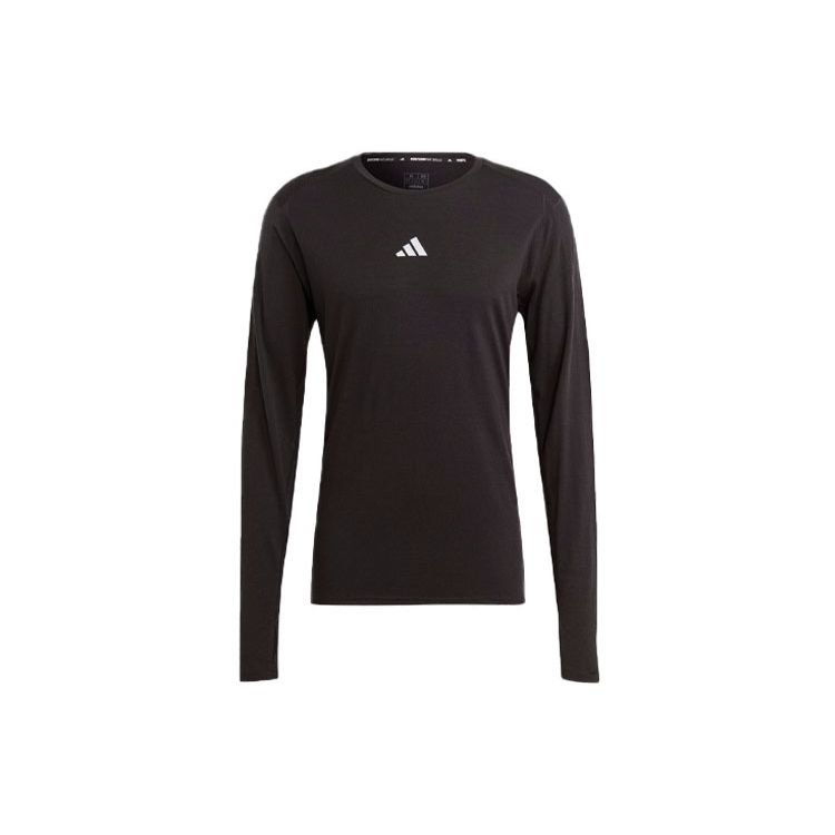 Adidas Ultimate Running Conquer The Elements Merino Long Sleeve Top Men Tops Black IB6390