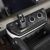 PIUGILH Car Center Control Panel Frame Cover & Air Conditioning Switch Panel Inner Trim Accessories for Land Rover Defender 110 2020 2021 2022 2023