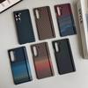 Suitable for Samsung Zfold7 6 5 Folding Mobile Phone Case Style Simple Business Carbon Fiber Pattern Magnetic Shaft Case