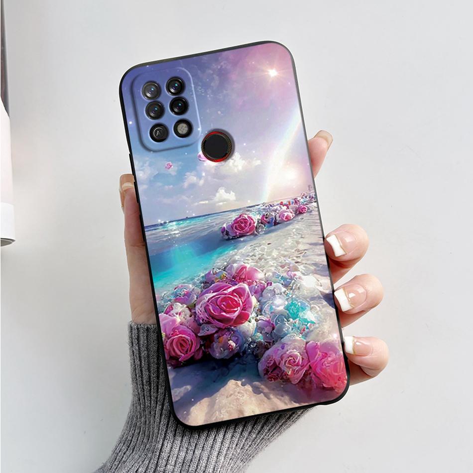 For Tecno Pova Case LD7 LD7j Fashion Marble Cover Matte Phone Case For Tecno Pova Soft Silicone Fundas 6.8'' Back Cover Bumper