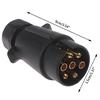12V 7 Way Round Standard European Car Plug Connector 7 Pin Socket Plugs Trailers