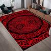 1pc Red tree of life Print, Design Indoor Area Rug - Soft, Anti-Slip, and Durable Gaming Room Decor for Bedroom, Living Room