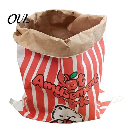 Crinkle Paper Cat Tunnel Bag, Foldable Hideaway Bed, Bag with Rustling Sound Toy Sound, Interactive Hide for Indoor Cats Kittens Toys