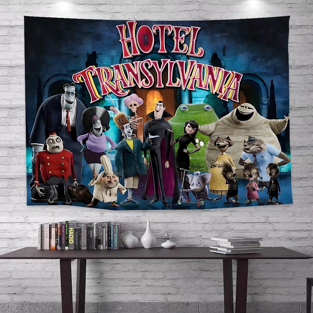 Anime Hotel Transylvania Hanging Bohemian Tapestry Bohemian Wall Tapestries Mandala Kawaii Room Decor