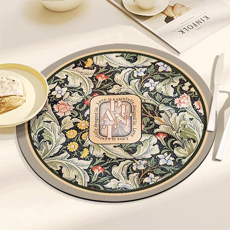 Подставка для обеденного стола Подставка под стакан Коврики для стола Декор для журнального столика Посуда Изоляционные прокладки Кухонный декор Аксессуары