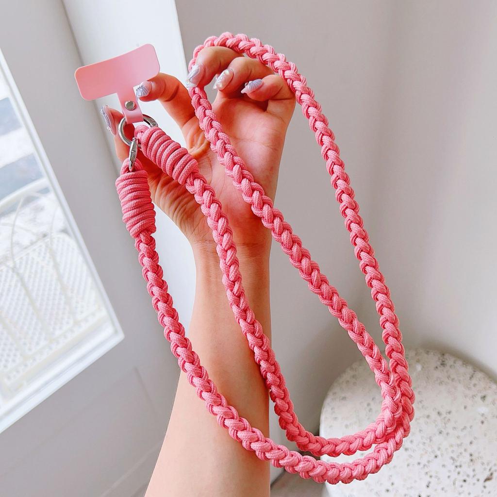 Creative Knot Mobile Phone Universal Lanyard Crossbody Rope Long Phone Lanyard Shoulder Strap Outdoor Phone Case Bag Lanyard