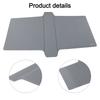 Dishwasher Safe Black Silicone Sink Mat Double Sink Cover Easy To Clean Fresh Kitchen Atmosphere Dishwashing Area