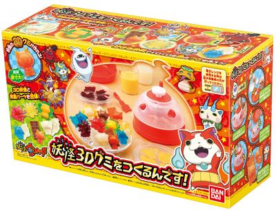 Сделай часы 3D Жевательные Конфеты Yo-kai!