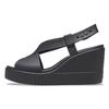 Brooklyn Comfortable Non-Slip Wedge Sport Sandals Women Sandals Black 206222-060