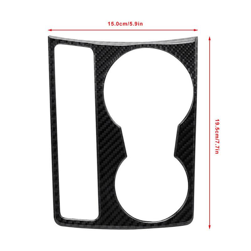 POSSBAY Новый держатель стакана для воды из углеродного волокна, накладка на рамку панели