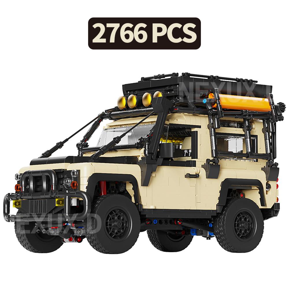 Нетоксичные 2766 деталей Технический Автодом Модель Строительные Блоки Moc Город Внедорожник Грузовики Кирпичики Stem Игрушки Для Детей Взрослых Подарки