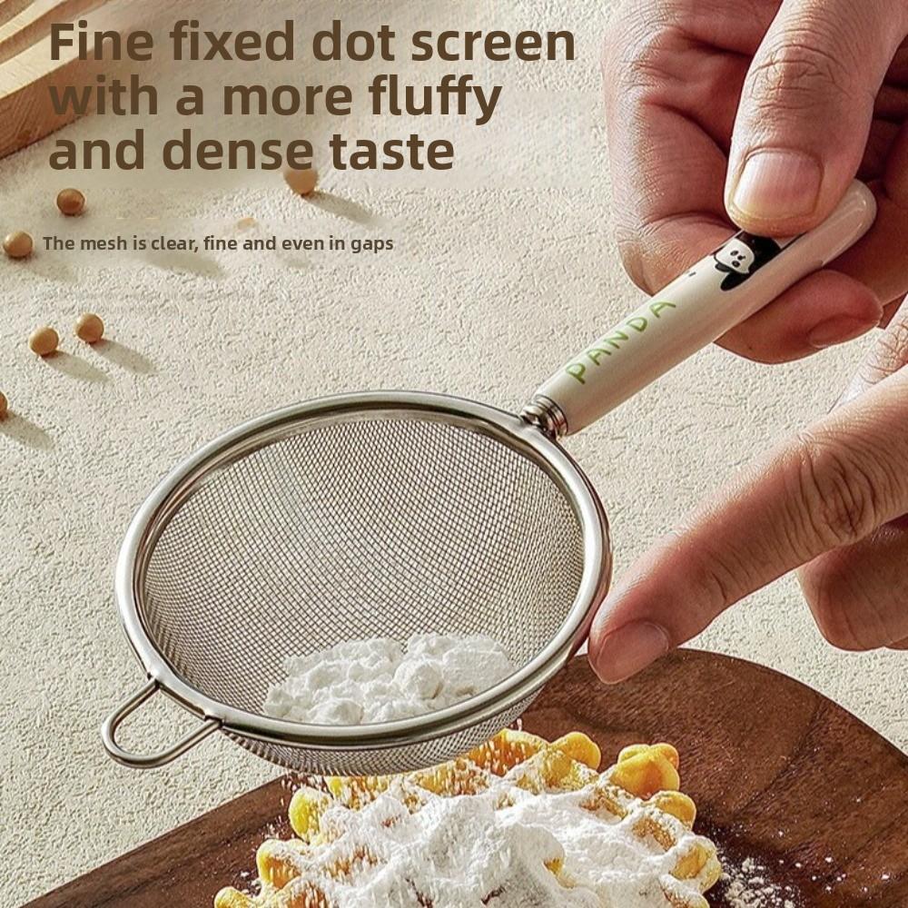 Stainless Steel Matcha Sifter Easy to Clean Tea Strainer New Food Sifters for Kitchen