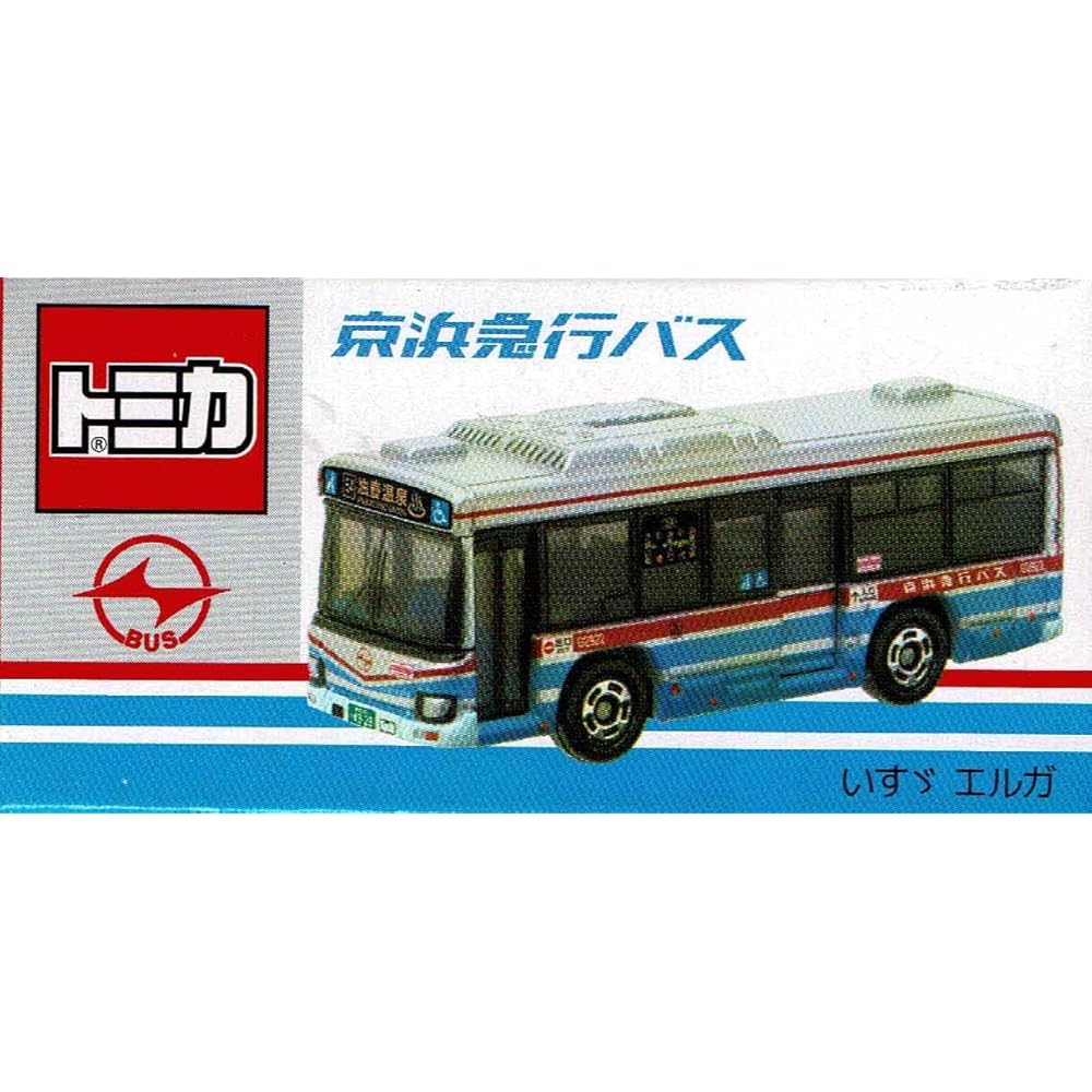 Takara Tomy Tomica Keihin Express Bus Isuzu Erga Model Toy Vehicle Scale 1:64