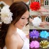 Bridal Wedding Party Flower Headband Elastic Pin Hair Wrist Band Corsage Decor