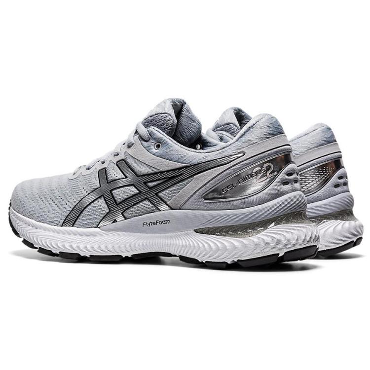 Asics Женские кроссовки Gel Nimbus 22 Piedmont Grey Silver 1012A664-020