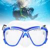 M3266 Силиконовая маска для дайвинга с линзой из закаленного стекла, подводные очки для плавания с защитой от запотевания