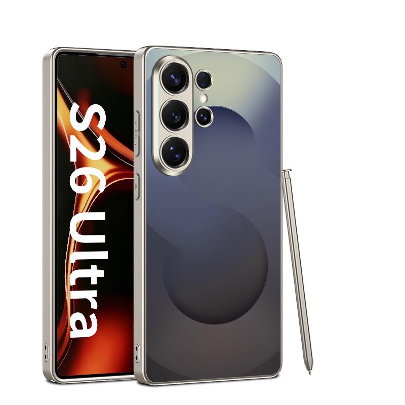 Модный чехол для телефона Samsung S26 Ultra с ощущением кожи, 5G