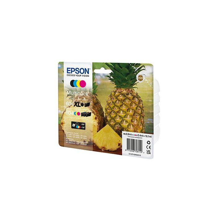 Чернильные картриджи - Epson - 60 - XL - Черный, Желтый, Голубой, Пурпурный - Оригинал - Упаковка из 4 штук