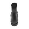 Amoji Short Rain Boots for Men and Women, Waterproof Chelsea Side Gore Ankle Rain Shoes for Commuting & Business, CB919 Black 22.0cm