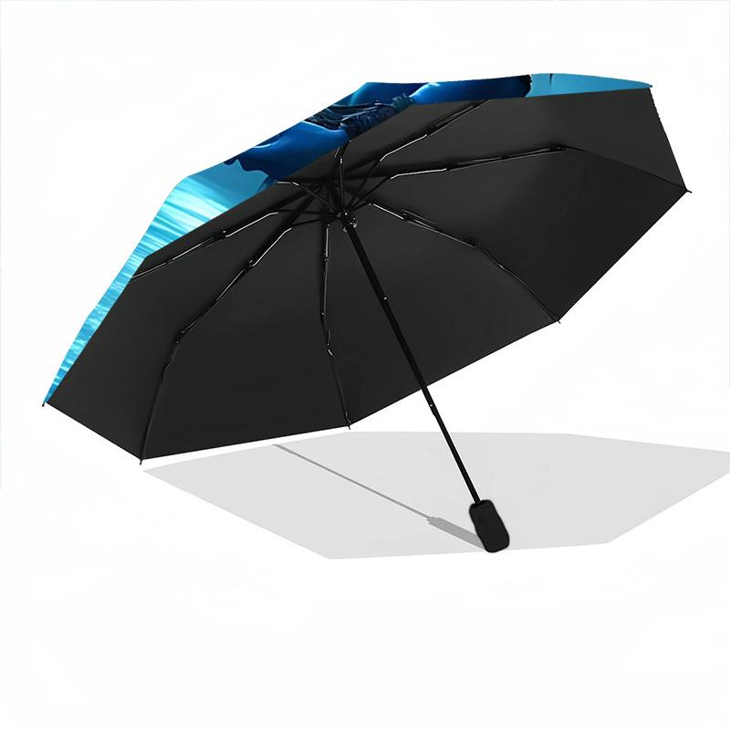 1pc Avatar Love Automatic Opening/Closing Folding Umbrella with 8 Ribs, Portable Sunshade Umbrella Birthday and Holidays gifts yy250105125