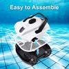 Automatic Robotic Pool Cleaner Cordless Robotic Pool Vacuum for In Ground Flat Pools