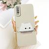 For Samsung Galaxy A7 2018 Case A750 SM-A750F Cover Lovely Cartoon Cat Soft Silicone Protection Shell For Samsung A7 2018 Bumper