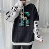 Японский аниме Attack on Titan Eren Cool Graphic Printed Hooded Men Women Hoodies Plus Size Sweatshirt Harajuku Male Streetwear