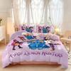 3pcs K-Pop Demon Hunters Printed Chipless Bedding Set Soft and Comfortable Dormitory Bedroom Multiple Sizes Machine Washable