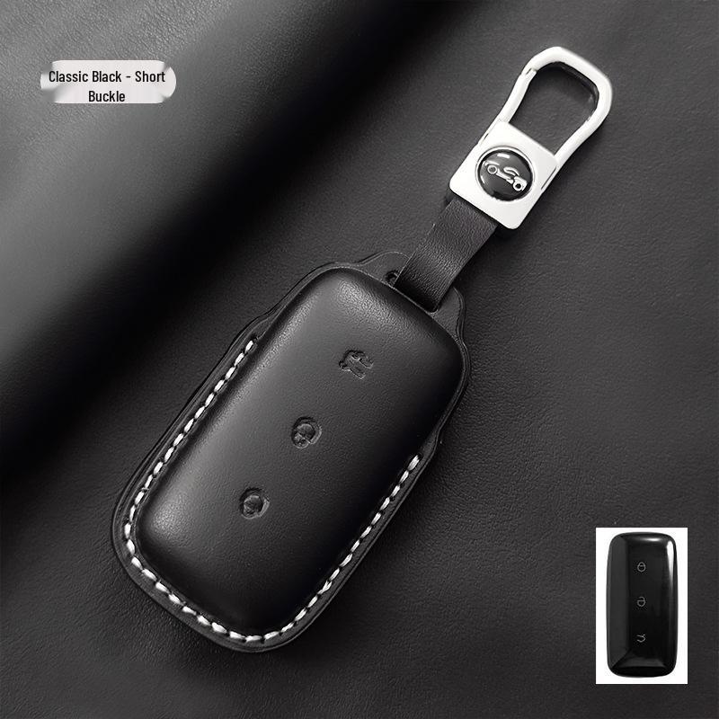 Чехол для ключа Geely Galaxy E5: Натуральная кожа для Starship 7emi/L6 Dragon Soaring/L7/e8.