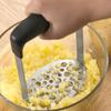 Potato Masher with Ergonomic Handle Food Grade Portable Hand-held Vegetable Fruit Smasher Stainless-Steel Kitchen Tool