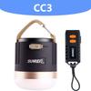 SUNREE CC3 CC5 Кемпинговый фонарь 840 люмен светодиодный кемпинговый фонарь USB перезаряжаемый аккумулятор 9900 мАч наружное освещение для Power Bank